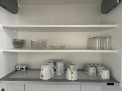 Küche/Küchenzeile in der Unterkunft Tolle helle & ruhige 125 qm Whg. nähe Zentrum I-O