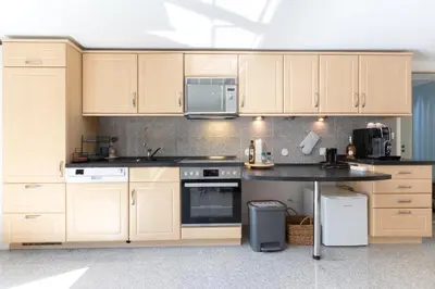 Küche/Küchenzeile in der Unterkunft Eifelbergversteck Große und moderne Einliegerwohnung in Mayen