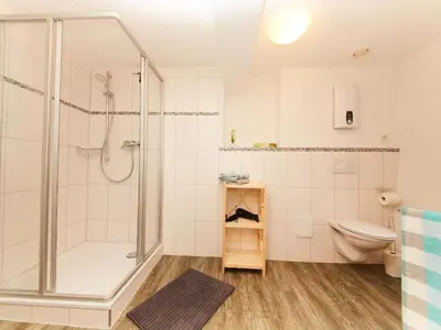 Ein Badezimmer in der Unterkunft Vakwerkhuis met charme