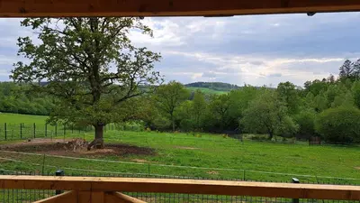 Naturlandschaft in der Nähe des Chalets