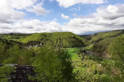 Naturlandschaft in der Nähe der Ferienwohnung