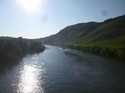 Naturlandschaft in der Nähe des Ferienhauses