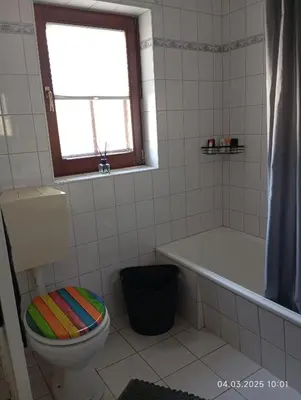 Ein Badezimmer in der Unterkunft Wollwerkstatt Vulkaneifel