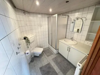 Ein Badezimmer in der Unterkunft Erholung pur am Rhein