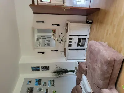 Küche/Küchenzeile in der Unterkunft Ferienwohnung Mosel Hunsrück