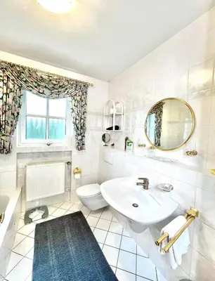 Ein Badezimmer in der Unterkunft Ferienhaus Daddy Bernd