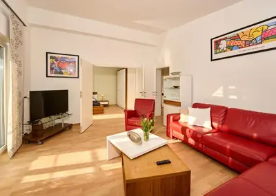 TV/Unterhaltungsangebot in der Unterkunft Landküche - Ferienwohnung