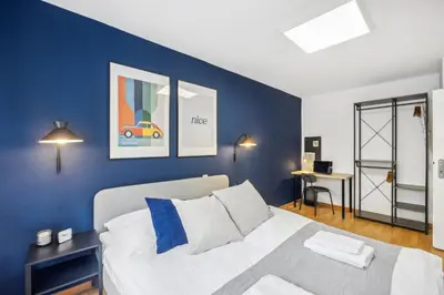 Ein Bett oder Betten in einem Zimmer der Unterkunft Neu! Gemütliche & Charmante Unterkunft - WHU