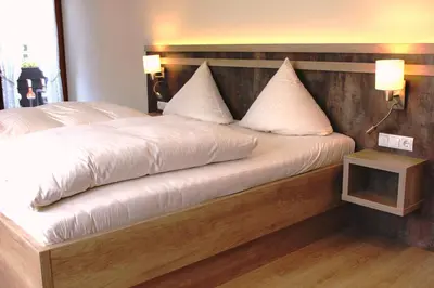 Ein Bett oder Betten in einem Zimmer der Unterkunft Haus Caspari