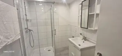 Ein Badezimmer in der Unterkunft Rhein romantik