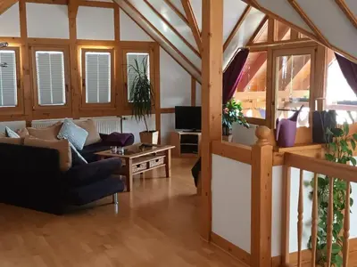 TV/Unterhaltungsangebot in der Unterkunft Winkelchen Comfortable holiday residence