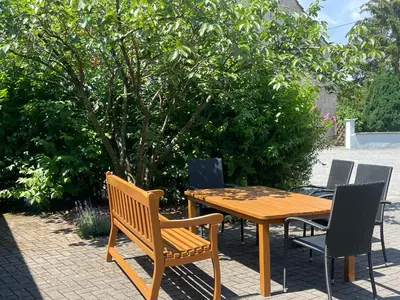 Ein Garten an der Unterkunft Ferienwohnung Eifel Mosel Hunsrück