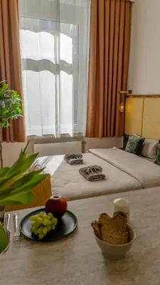 Ein Bett oder Betten in einem Zimmer der Unterkunft Modern Stay I Cosy & Central Apartments