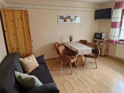 TV/Unterhaltungsangebot in der Unterkunft Gästehaus 