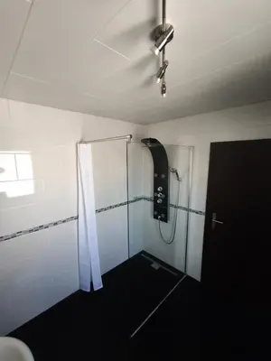 Ein Badezimmer in der Unterkunft Ferienwohnung Paul & Jakob