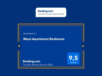 Ein Zertifikat, Auszeichnung, Logo oder anderes Dokument, das in der Unterkunft Maxi-Apartment Bodanum - mit eigener Terrasse - naturnahe Ortsrandlage - VDSL - 10 min zum Nürburgring ausgestellt ist