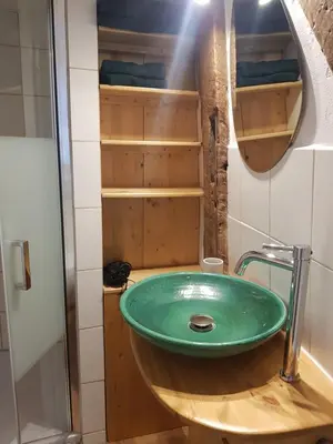 Ein Badezimmer in der Unterkunft Gretchens