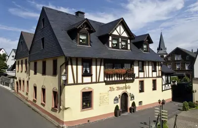 Das Gebäude in dem sich das Gasthaus befindet