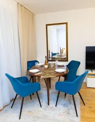 TV/Unterhaltungsangebot in der Unterkunft Charmante Wohnung in Koblenzer Innenstadt