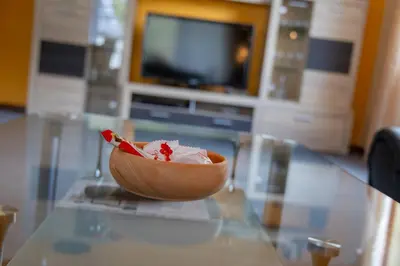 Essen in der Ferienwohnung oder in der Nähe