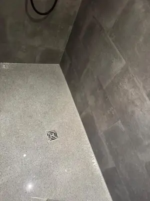 Ein Badezimmer in der Unterkunft Schwarzer Kater