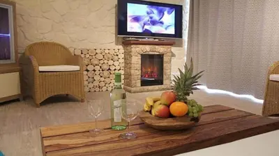 TV/Unterhaltungsangebot in der Unterkunft Ferienwohnung Apartment Seeterrasse - im Maarberg Resort - in Schalkenmehren am See