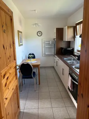 Küche/Küchenzeile in der Unterkunft Haus Loreley