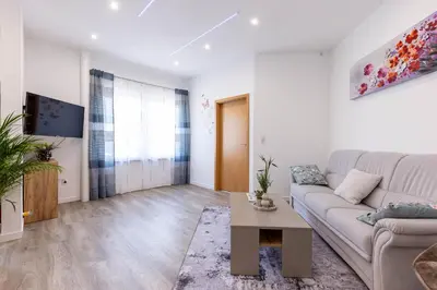 TV/Unterhaltungsangebot in der Unterkunft NEU I Ferienwohnung Jasmin