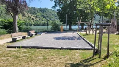 Naturlandschaft in der Nähe des Ferienhauses