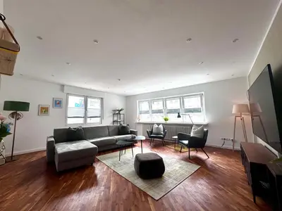 Ein Sitzbereich in der Unterkunft Rauentaler42