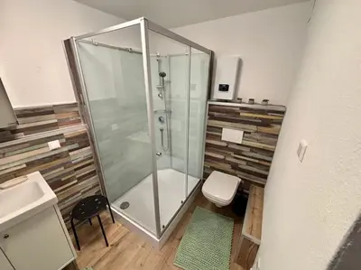 Ein Badezimmer in der Unterkunft Auszeit am Rhein 1 - Rhinelove