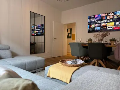 TV/Unterhaltungsangebot in der Unterkunft Kostenloses Parken - Altstadtnah - 100m Mosel - K-1-M