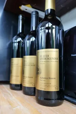 Getränke in der Unterkunft Saarwein Gut in Wiltingen