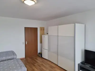 Küche/Küchenzeile in der Unterkunft B1011, gemütliches Appartement mit Ausblick