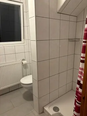 Ein Badezimmer in der Unterkunft Haus Mittelrheintal