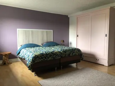 Ein Bett oder Betten in einem Zimmer der Unterkunft Wittlicher Monteuren - Ferienwohnung