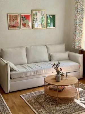 Ein Sitzbereich in der Unterkunft Residenz zu Caub - Rheinromantik
