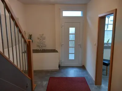 Ein Bett oder Betten in einem Zimmer der Unterkunft Ferienhaus Welches