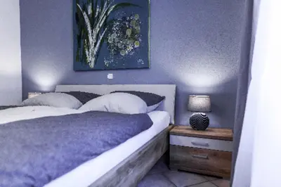 Ein Bett oder Betten in einem Zimmer der Unterkunft Einfach nur schön