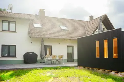 Das Gebäude in dem sich das Aparthotel befindet