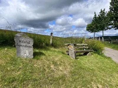 Naturlandschaft in der Nähe der Ferienwohnung