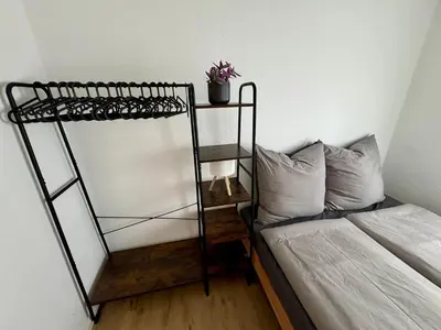 Ein Bett oder Betten in einem Zimmer der Unterkunft PRIME LODGE Koblenz