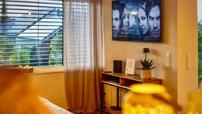 TV/Unterhaltungsangebot in der Unterkunft Ferienhaus Casa Deluxe Dockweiler Eifel