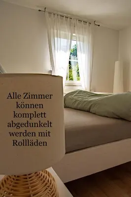 Ein Bett oder Betten in einem Zimmer der Unterkunft 70qm Pure Erholung in bester Lage