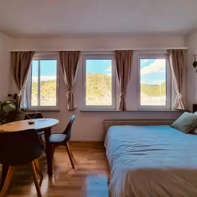 Rheinromantik mit Blick auf die Burg Katz