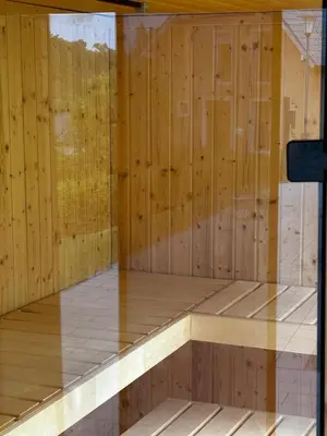 Grundriss der Unterkunft Tolles Tinyhaus - Wandern, Biken in der Eifel, mit Sauna