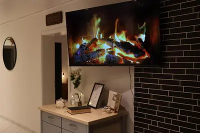 TV/Unterhaltungsangebot in der Unterkunft Haus Indy
