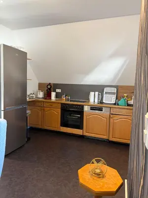 Küche/Küchenzeile in der Unterkunft AdiFerienwohnung