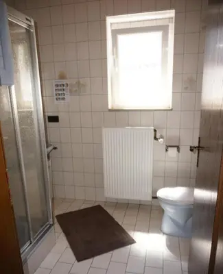 Ein Badezimmer in der Unterkunft Ferienwohnung Siglinde