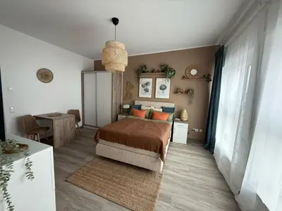 Ein Bett oder Betten in einem Zimmer der Unterkunft Appartement's in Mayen